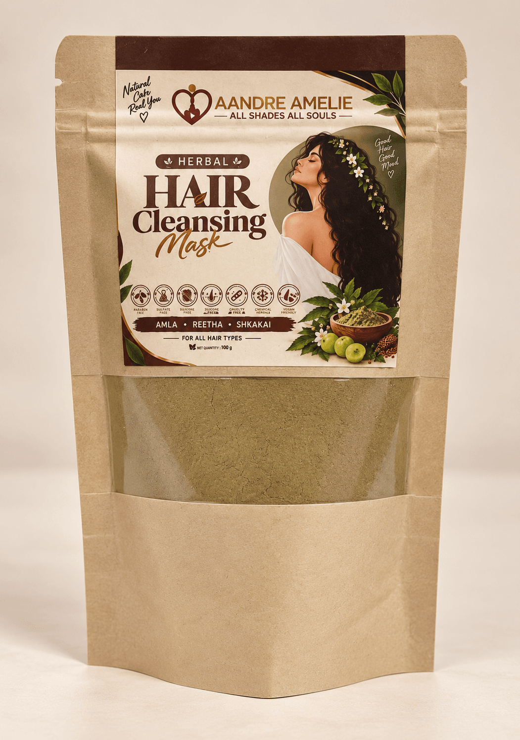 Herbal Hair Cleansing Mask