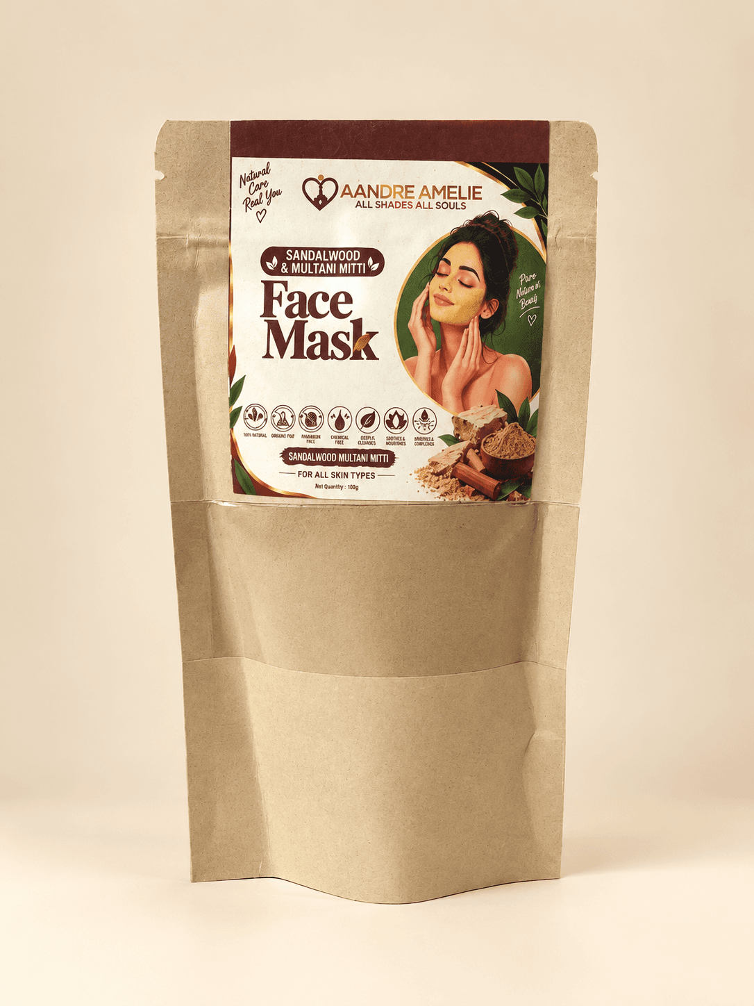 Herbal Sandalwood Face Mask