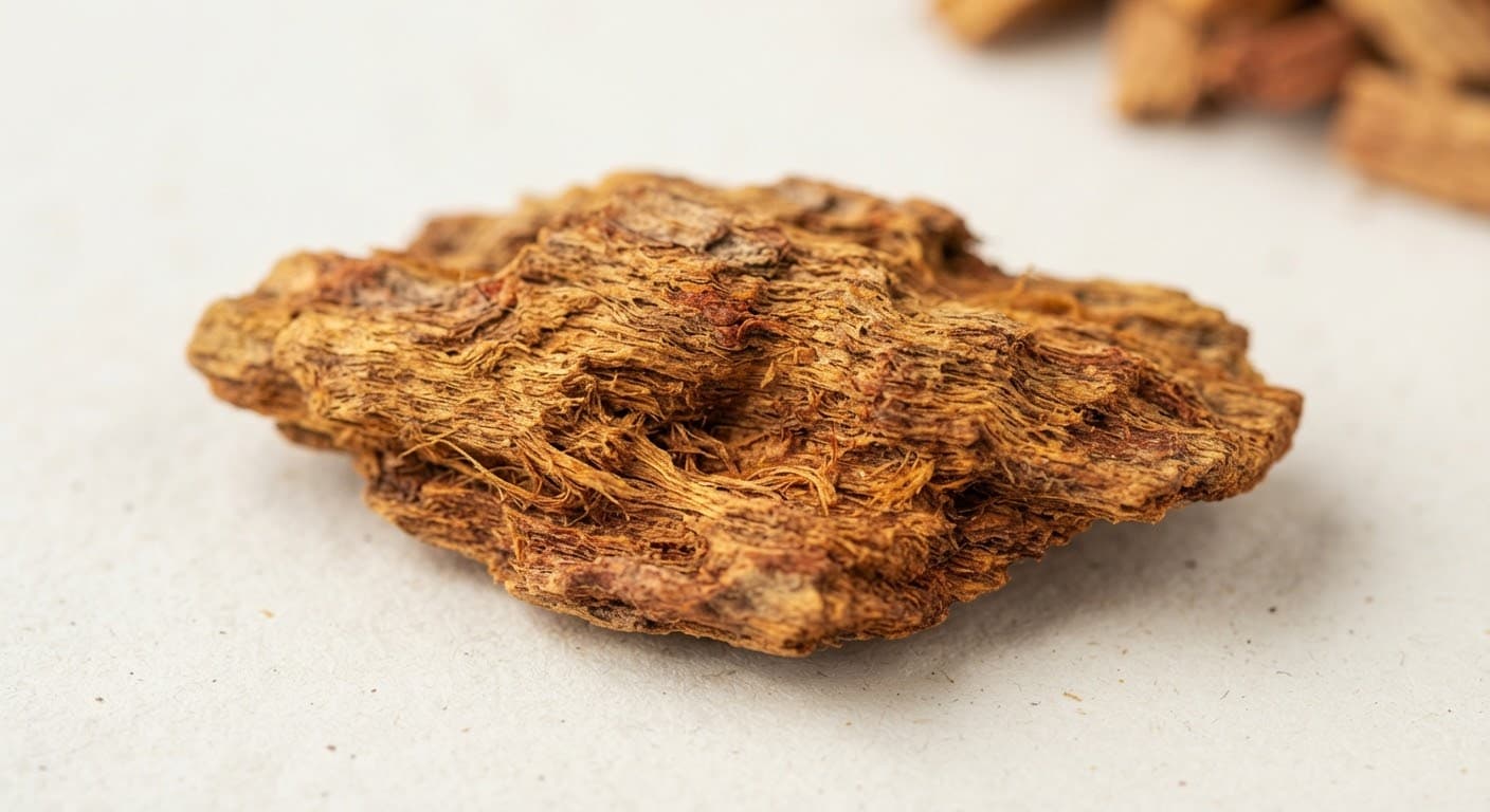 Macro shot of sandalwood bark